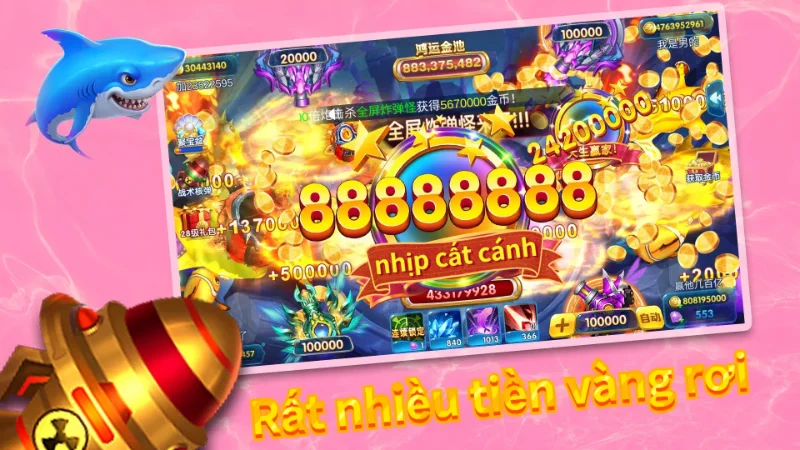 Cùng bạn bè trải nghiệm game bắn cá rút tiền mặt