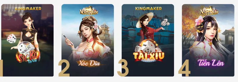 Cược tài xỉu tại sảnh King maker