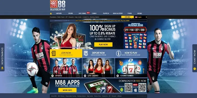 Đôi nét khái quát về Casino trực tuyến M88