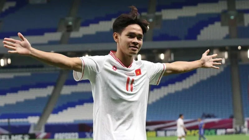 Vỹ Hào đang là cầu thủ giá trị nhất trong đội hình U23 Việt Nam 